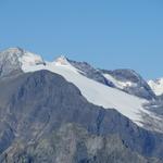Blick zum Basodino mit seinem Gletscher und dem Kastelhorn