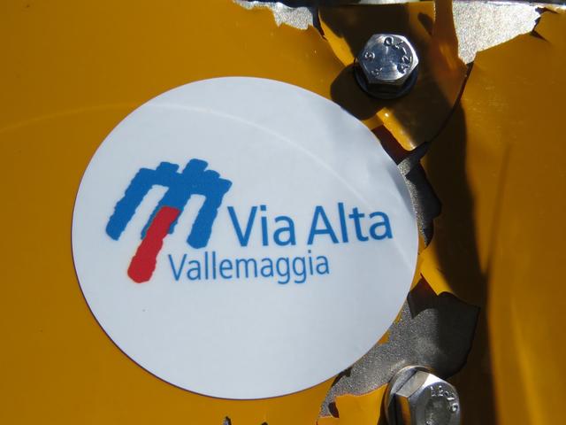 wir verlassen nun die Via Alta Vallemaggia