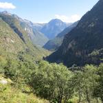 und immer wieder diese sehr schöne Aussicht in das Val Redòrta