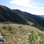 ... zu den verfallenen Hütten der Alpe del Ròdan