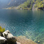 schönes Breitbildfoto vom Lago di Tomeo