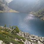 letzter Blick zurück zum Lago di Tomeo. Ein See zum Träumen