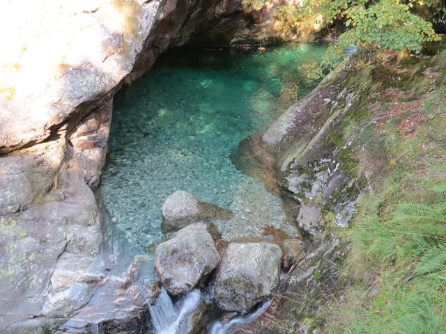 wir hoffen das hier nach den Bauarbeiten des Kraftwerks, weiterhin Wasser fliessen wird