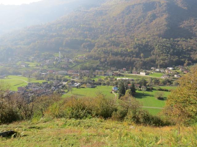 Blick auf das Valle Mesolcina