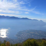 schönes Breitbildfoto vom Lago Maggiore