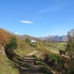 ...Gartenwirtschaft der Capanna "Lo Stallone" auf der Alpe Cardada