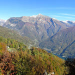 Blick zum Pizzo di Vogorno. Dort oben möchten wir irgendeinmal auch stehen