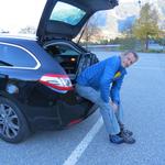 beim grossen Parkplatz direkt beim Bahnhof von Thusis