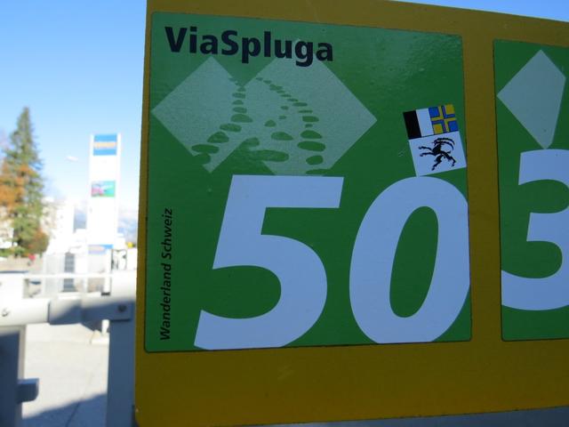 die Wanderung ist durchgehend als regionale Wanderroute Nr. 50 ...