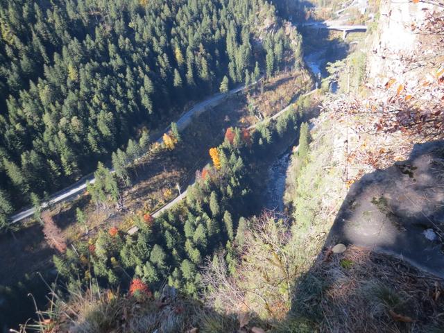 Tiefblick ins Val Schons