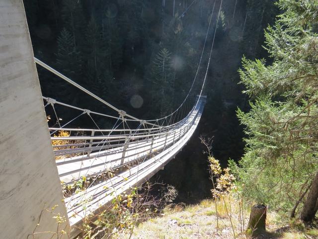 neben der Viamala ist der Traversinersteg der andere Höhepunkt der heutigen Wanderung