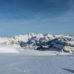 Blick Richtung Säntis, Wildhauser Schafberg und Altmann. Diese Berge haben wir auch schon besucht