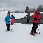 die Schneeschuhtour ins Schlappintal kann beginnen