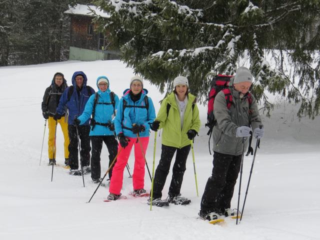 Peter, Beat, Maus, Ursi, Antonella und Gino