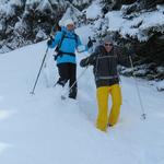 im Tiefschnee abwärts zu laufen ist einfach ein superlatives Gefühl