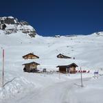 Start unserer heutigen Winterwanderung ist die Bussalp 1796 m.ü.M. oberhalb Grindelwald