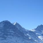 das Dreigestirn Eiger, Mönch und Jungfrau