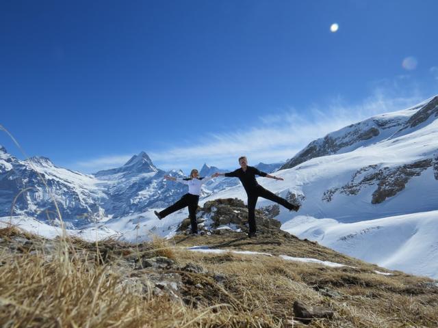 Erinnerungsfoto aufgenommen beim Bachsee