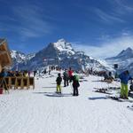 bei der Skihütte auf der Chämmlisegg