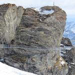 ...wir werden über den First Cliff Walk laufen