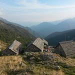 Bergwanderung Giumaglio - Capanna Alpe Spluga - Bocchetta Canòva - Capanna Osola - Brione 26.9. - 27.9.2015