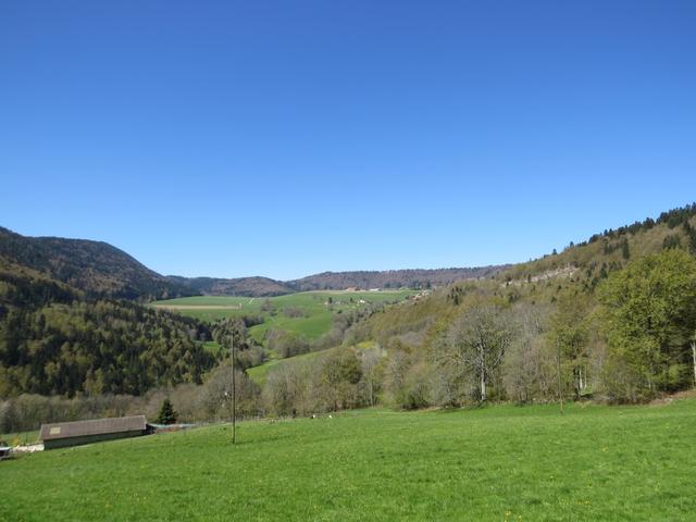 Blick zurück Richtung Ste-Croix