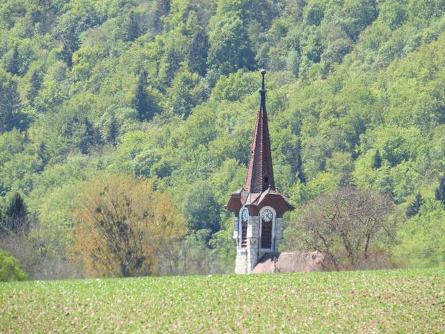 Blick zurück zur Kirche von Vuiteboeuf