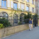 nach einem reichhaltigem Frühstück, verlassen wir das Hotel du Théâtre in Yverdon