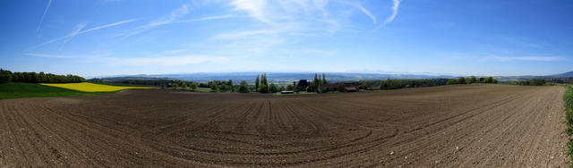 schönes Breitbildfoto aufgenommen auf dem Weg nach Rances