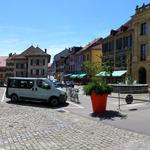 Breitbildfoto der Altstadt von Orbe