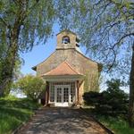 die kleine Kirche bei Bretonnières 681 m.ü.M.