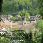 letzter Blick zurück nach Romainmôtier. Romainmôtier sieht wirklich so aus wie Conques