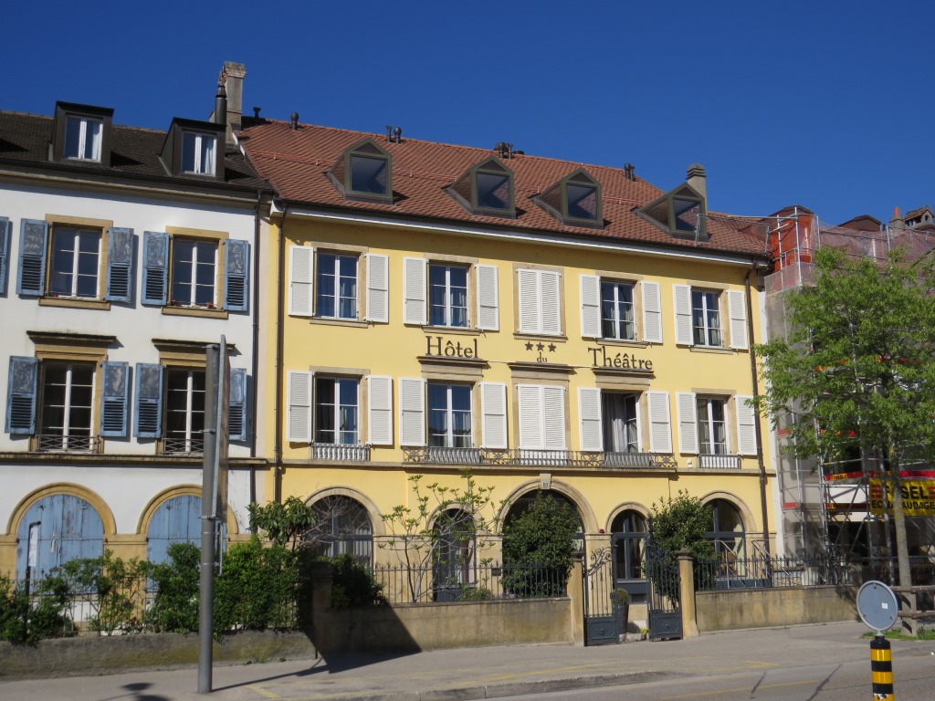 im schönen und sehr gut gelegene Hotel du Théâtre haben wir übernachtet