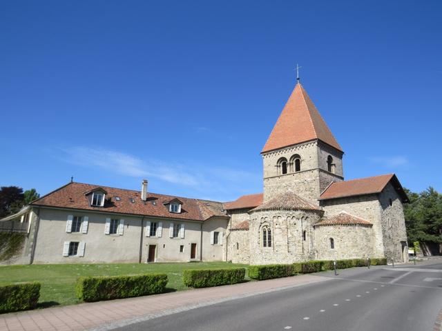 wir erreichen die schöne Kirche von St.Sulpice 374 m.ü.M.