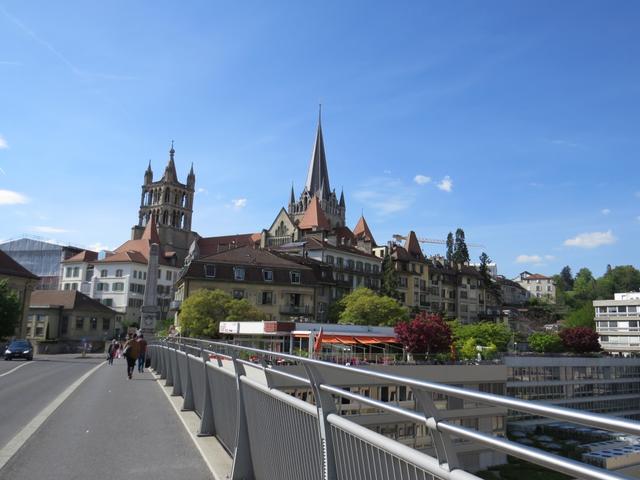 kleiner Abstecher hinauf zur Kathedrale Notre-Dame von Lausanne