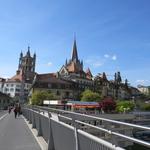 kleiner Abstecher hinauf zur Kathedrale Notre-Dame von Lausanne