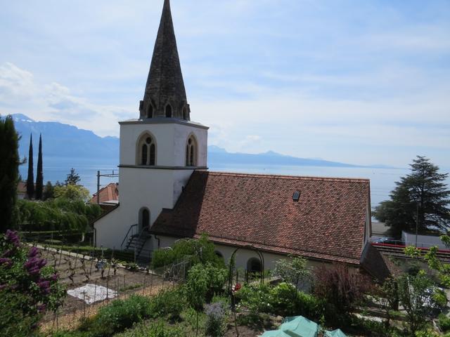 die kleine Kirche von Villette