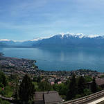 traumhaft schönes Breitbildfoto aufgenommen von der Terrasse des Hotel Le Mirador-Kempinksi