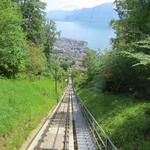 nach diesem kleinen Abstecher auf den Mont Pèlerin, fahren wir mit den Standseilbahn wieder nach Vevey hinunter