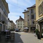 wir laufen durch die Altstadt Richtung Bahnhof