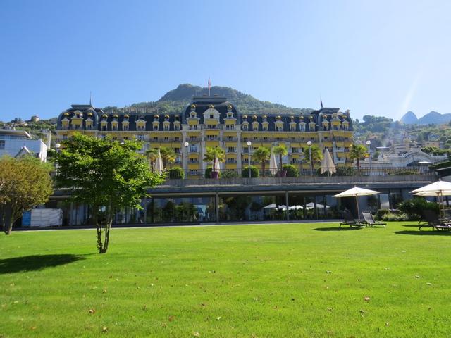 das bekannte Hotel Palace von Montreux
