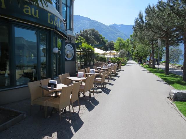 ein Restaurant reiht sich sich dem anderen. Die Auswahl ist gross