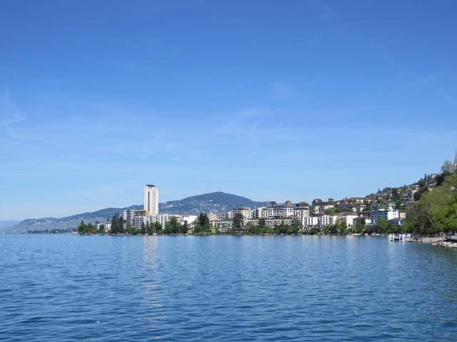 Blick zurück nach Montreux