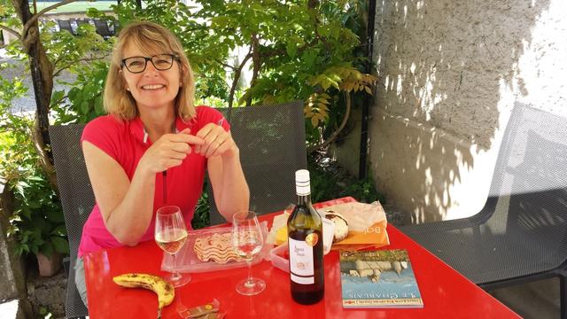 das mitgebrachte Essen, schmeckt dadurch noch viel besser