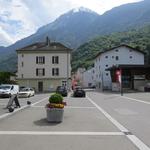 beim Dorfplatz von Evionnaz 469 m.ü.M.