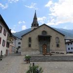 bei der Kirche St.Etienne in Sembrancher 714 m.ü.M.