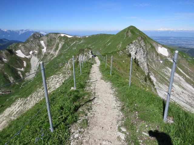 hier beginnt nun unsere heutige Gratwanderung