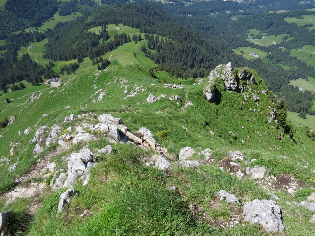 ist er doch an gewissen Stellen ein bisschen ausgesetzt. Schwindelfreiheit von Vorteil