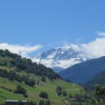 Blick hinauf zum Mont Vélan