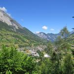 Blick zurück nach Orsières